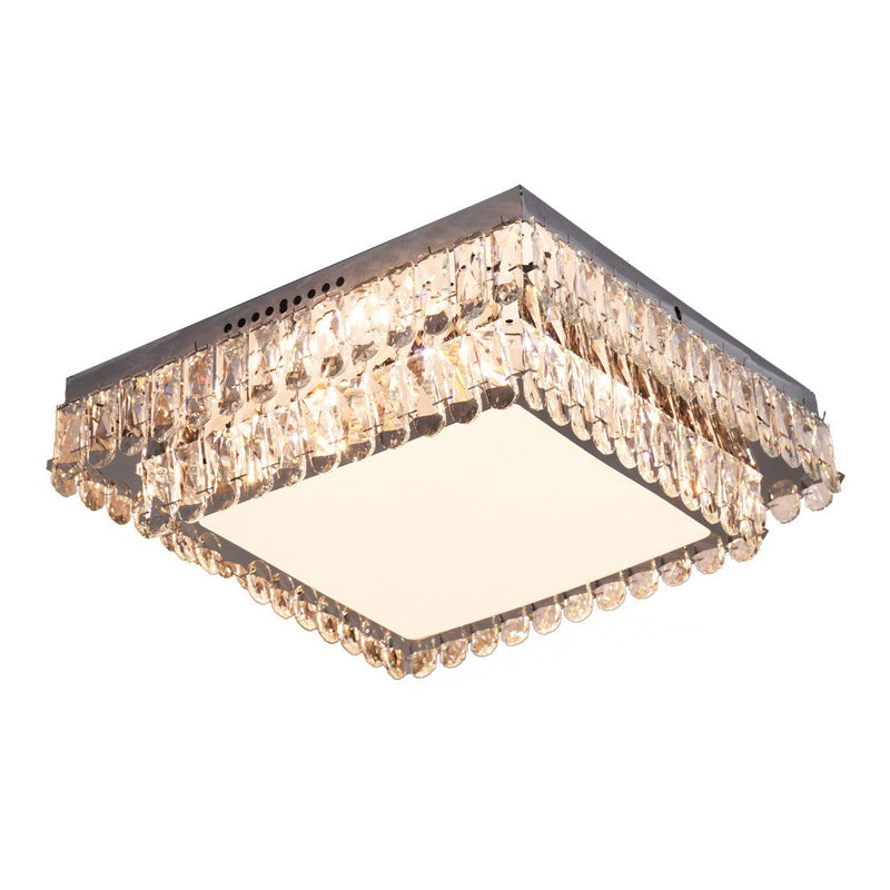 Cyrilla 60W Tri-Colour Dimmable Crystal Chandelier - image 2