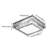 Cyrilla 60W Tri-Colour Dimmable Crystal Chandelier - image 7
