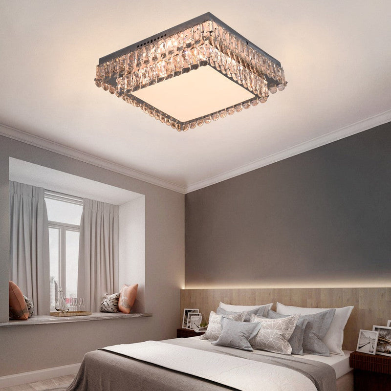 Cyrilla 60W Tri-Colour Dimmable Crystal Chandelier - image 6