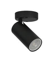 LENGAN: Interior Single Head Adjustable Round Base Spot Lights - Black - CLA Lighting