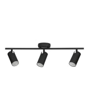 LENGAN: Interior Three Heads Adjustable Round Base Spot Lights - Black - CLA Lighting