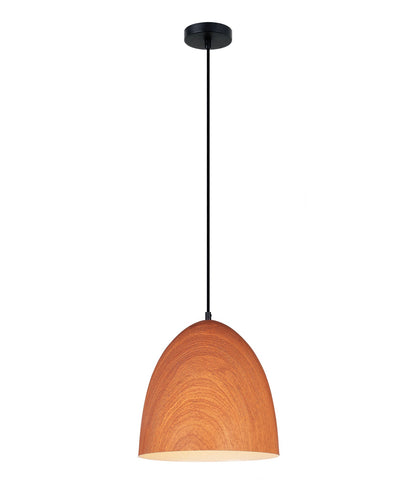 CLA Lighting LIGNA: Retro Replica Wood Pendant Lights - LIGNA01 Oblong Cherry Cinnamon