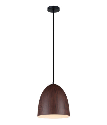 CLA Lighting LIGNA: Retro Replica Wood Pendant Lights - LIGNA03 Oblong Black Walnut