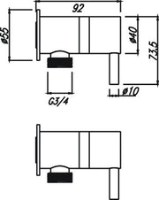 Luxury Washing Machine Set (Brushed Nickel)