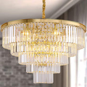 16 Light Crystal Chandelier K9 Golden Luxury Light 3 Colors CL-CAKELB