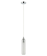 MANGA: Interior Glass Cylinder Pendant Lights - Clear - CLA Lighting