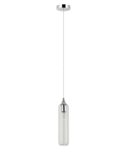 MANGA: Interior Glass Cylinder Pendant Lights - Clear - CLA Lighting