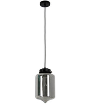 MASON Tipped Oblong pendant light - Smoked Glass - CLA Lighting