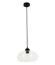 MASON Oval pendant light - Clear Glass - CLA Lighting
