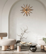 MAZZA natural rope pendant application image - CLA Lighting