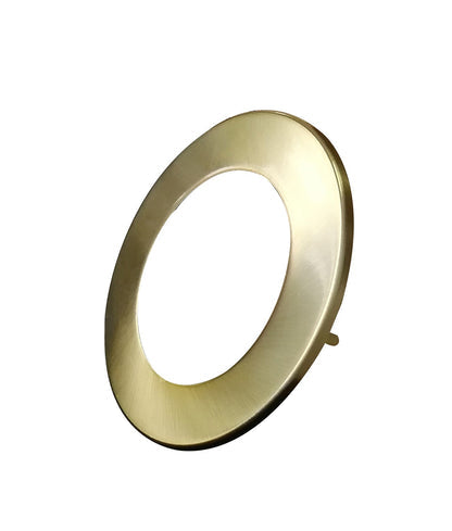 CLA Lighting NOVADLUX02: LED Dimmable Tri-CCT with Changeable Clip Faceplate Recessed Downlights Faceplate (Antique Brass)