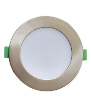 CLA Lighting NOVADLUX01A: LED Dimmable Tri-CCT with Changeable Faceplate Recessed Downlight Downlight + Faceplate (Satin Chrome)