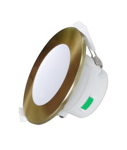CLA Lighting NOVADLUX02 with antique brass faceplate