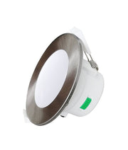 CLA Lighting NOVADLUX02: LED Dimmable Tri-CCT with Changeable Clip Faceplate Recessed Downlights Downlight + Faceplate (Satin Chrome)