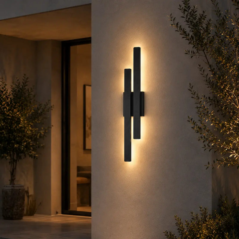 Telbix OSTEL TWIN EXTERIOR LED WALL LIGHT