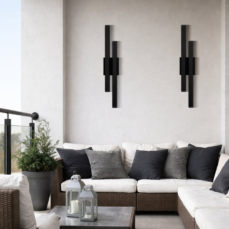 Telbix OSTEL TWIN EXTERIOR LED WALL LIGHT
