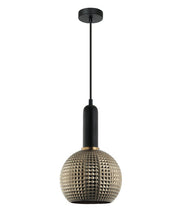 PELOTA: Modern Interior Wine Glass Segmented Glass Pendant Lights - Chrome - CLA Lighting