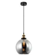 CLA Lighting PESINI smokey black antique brass light on image