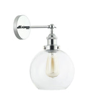 CLA Lighting PESINI4W PESINI Clear Glass / Chrome Highlight wall light