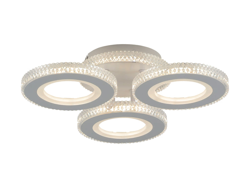 Lira 50W Tri-Colour Dimmable Ceiling Light