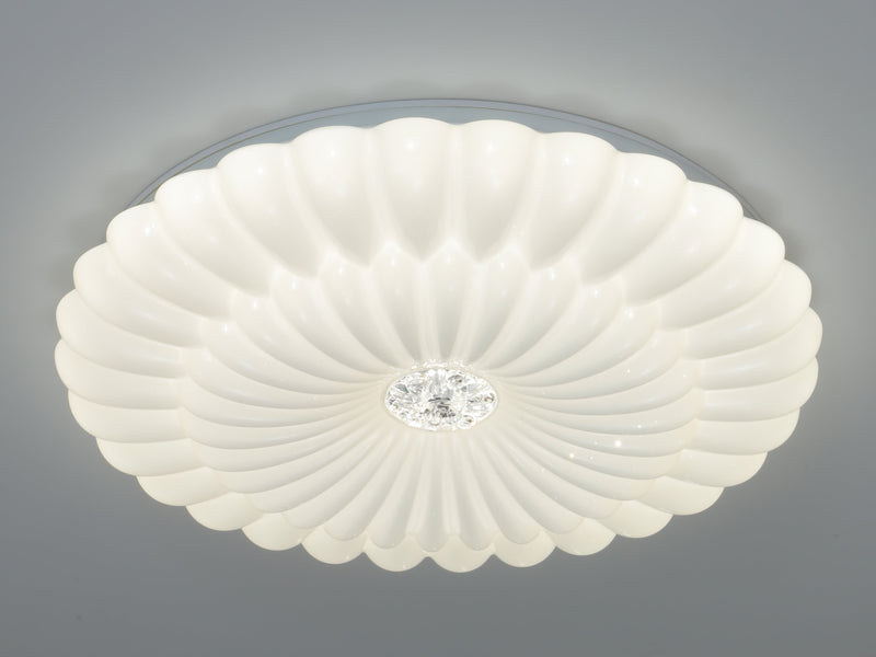Elvia 24W Tri-Colour Dimmable Ceiling Oyster Light - image 2