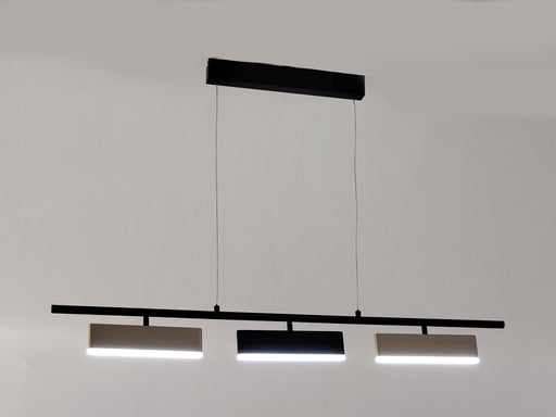 Berlin Linear LED Tri-Colour Pendant Light 120 cm