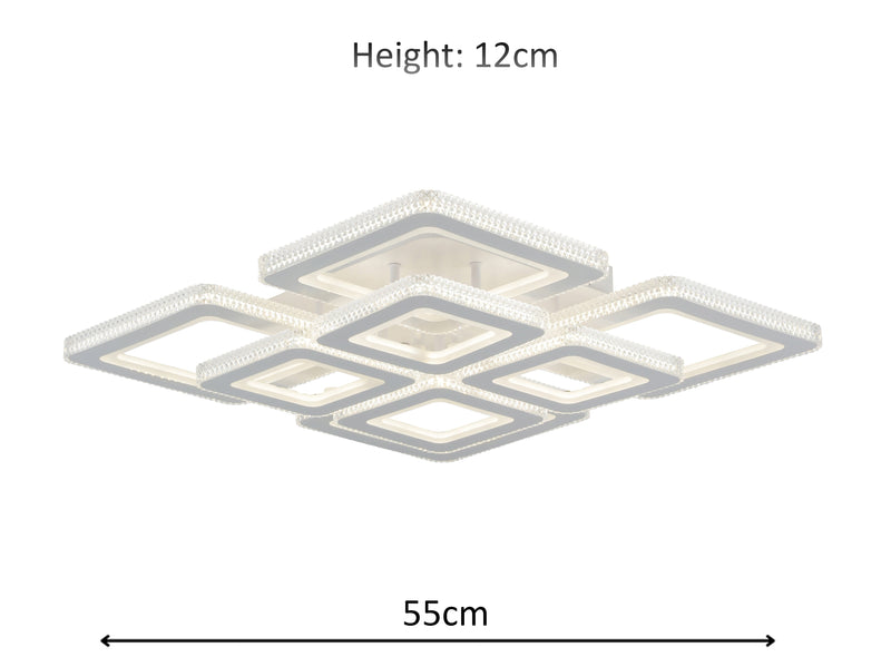 Polaris 128W Tri-Colour Dimmable Ceiling Light - image 5