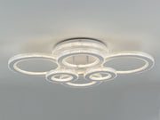 Ava 64W Tri-Colour Dimmable Ceiling Chandelier - image 2