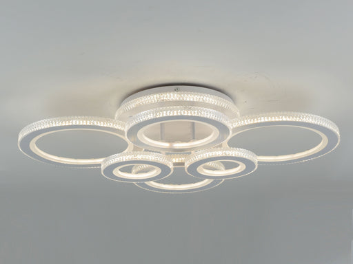 Ava 64W Tri-Colour Dimmable Ceiling Chandelier - image 2