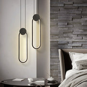 Oslo LED Black Nordic Style Pendant Light 3000K - image 2