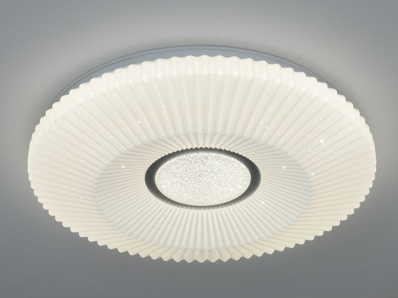 Solina 36W Tri-Colour Dimmable Ceiling Oyster Light - image 2