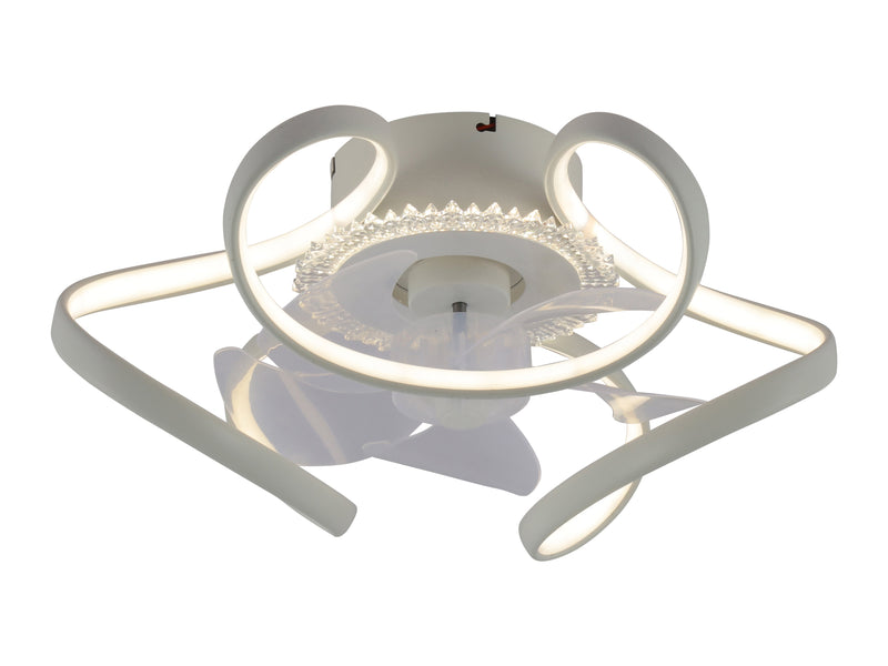 Alessi LED DC Ceiling Fan with 3CCT Dimmable LED & Remote Control