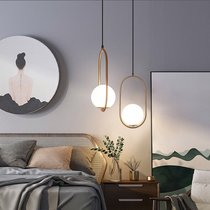 Aalto Brass Globe Pendant Light