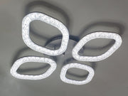 Astra 40W Tri-Colour Dimmable Ceiling Chandelier – 70 cm - image 2