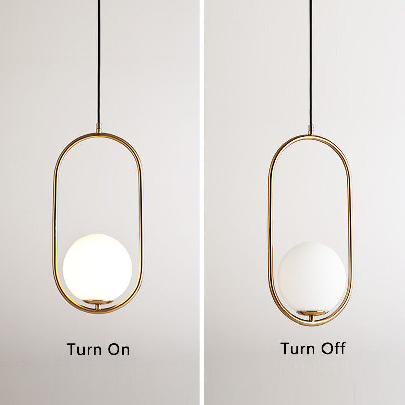Aalto Brass Globe Pendant Light - image 6