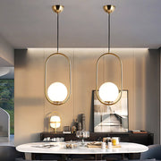 Aalto Brass Globe Pendant Light - image 7