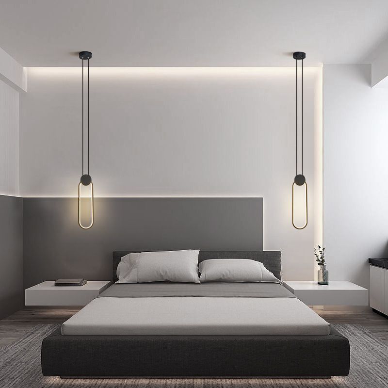 Oslo LED Black Nordic Style Pendant Light 3000K - image 7