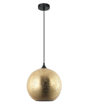CLA Lighting ROCHE: Interior Wine Glass Shape Matte Gold / Chrome Glass Pendant Lights - Matte Gold