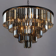 16 Light Crystal Chandelier K9 Smoke Luxury Light 3 Colors CL-CAKELSK