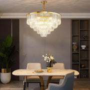 16 Light Crystal Chandelier K9 Golden Luxury Light 3 Colors CL-CAKELB