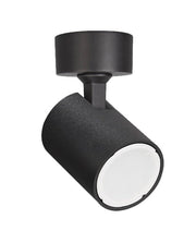 SPOT: Interior GU10 1 Light Adjustable Round Base Surface Mounted Spot Lights - Matte Black - CLA Lighting