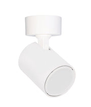 SPOT: Interior GU10 1 Light Adjustable Round Base Surface Mounted Spot Lights - Matte White - CLA Lighting
