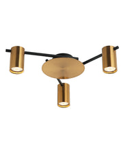 CLA Lighting TACHE1 TACHE Antique Brass 3 Lights adjustable ceiling spot light