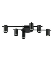 CLA Lighting TACHE12 TACHE Matte Black 6 Lights adjustable ceiling spot light