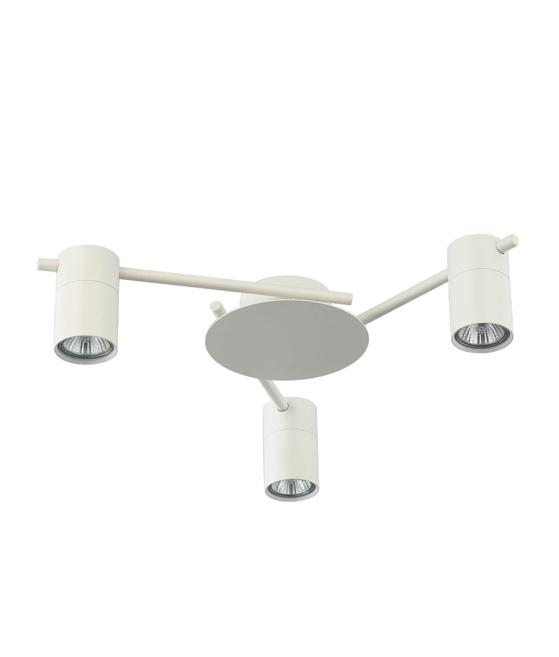 CLA Lighting TACHE13 TACHE White 3 Lights adjustable ceiling spot light