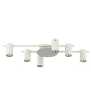 CLA Lighting TACHE15 TACHE White 6 Lights adjustable ceiling spot light