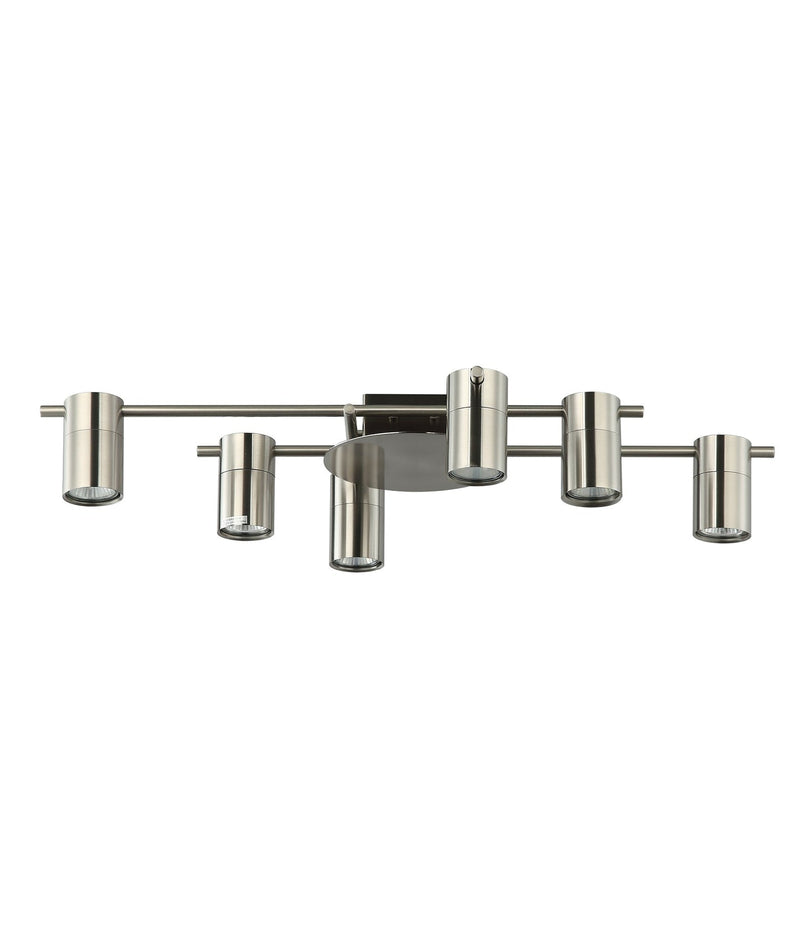 CLA Lighting TACHE9 TACHE Chrome 6 Lights adjustable ceiling spot light