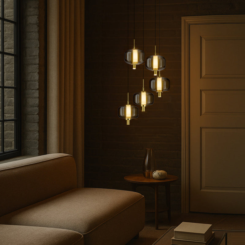 Telbix VOLEN 5 PENDANT LIGHT