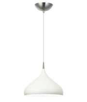 ZARA: Modern Dome Shape Pendant Lights - Matte White - CLA Lighting