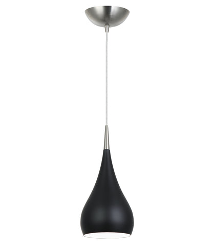 ZARA: Modern Bell Shape Pendant Lights - Matte Black - CLA Lighting